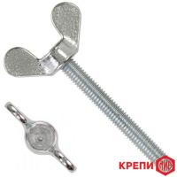 Винт барашковый М 4х25 DIN316 кл пр 4,6